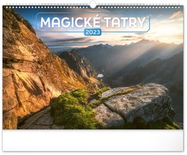 Nástenný kalendár Magické Tatry 2023, 48 × 33 cm