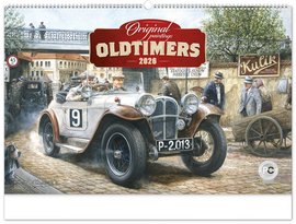 NOTIQUE Nstnn kalend Oldtimers  Vclav Zapadlk 2026, 64 x 42 cm