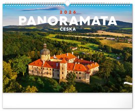 NOTIQUE Nstnn kalend Panoramata eska 2026, 48 x 33 cm
