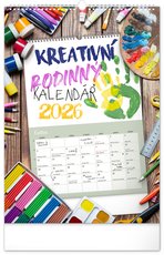 NOTIQUE Kreativn rodinn kalend 2026, 33 x 46 cm