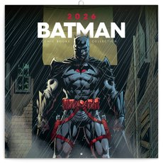 NOTIQUE Poznmkov kalend Batman Comics 2026, 30 x 30 cm