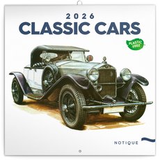NOTIQUE Poznmkov kalend Classic Cars  Vclav Zapadlk, 2026, 30 x 30 cm