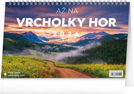 NOTIQUE Stoln kalend A na vrcholky hor 2026, 23,1 x 14,5 cm