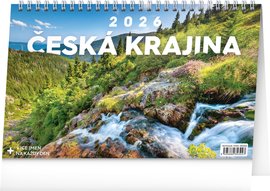 NOTIQUE Stoln kalend esk krajina 2026, 23,1 x 14,5 cm