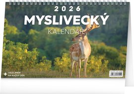 NOTIQUE Stoln Mysliveck kalend 2026, 23,1 x 14,5 cm