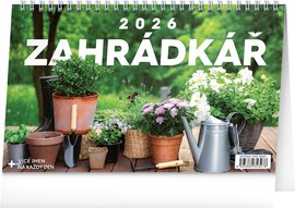 NOTIQUE Stoln kalend Zahrdk 2026, 23,1 x 14,5 cm