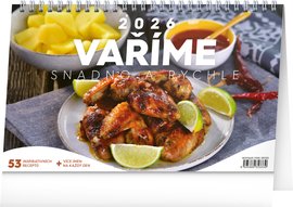 NOTIQUE Stoln kalend Vame snadno a rychle 2026, 23,1 x 14,5 cm