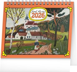 NOTIQUE Stoln kalend Josef Lada 2026, 16,5 x 13 cm