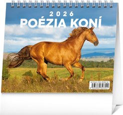 NOTIQUE Stolov kalendr Pozia kon 2026, 16,5 x 13 cm