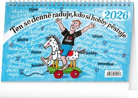 NOTIQUE Stoln kalend Nae hobby 2026  Kamila Skopov, 23,1 x 14,5 cm