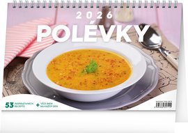 NOTIQUE Stoln kalend Polvky 2026, 23,1 x 14,5 cm