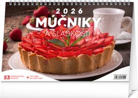 NOTIQUE Stolov kalendr Mniky a sladkosti 2026, 23,1 x 14,5 cm