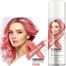 Lak na vlasy barevn s glitry 125 ml - Rov &quot;Pink&quot;