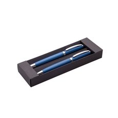 Drkov sada TORICO roller + kulikov pero,  modr   1921027-42
