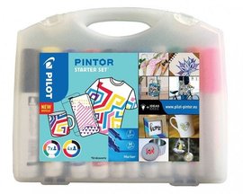 Popisovače Starter PILOT Pintor - sada 11 akryl. popisovačů 4074/S11-STARTER