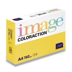 Papír COLORACTION A4/160g/250 Sytá žlutá - IG50 Sevilla
