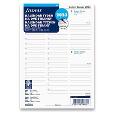 Npl FILOFAX  tdenn A5 do osobnch  di s rozloenm tden na 2 strany