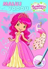 Omalovnky AKIM A5  Maluj vodou Strawberry-princezny