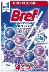 BREF Hygiene gel 700ml PowerActiv WC blok 2ks/blistr  Laven