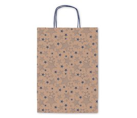 Taka vnon kraft  26 x36 x12cm modr hvzdy