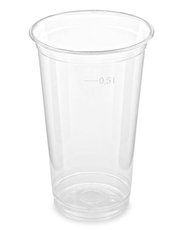 Kelímek PET 0,5 l .průměr 95mm 50ks 76105