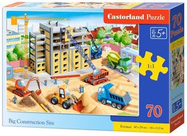 Puzzle Castorland 70 dlk premium - Velk stavenit    cc70*70138