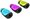 Oezvtko MAPED Elements, jeden otvor,           mix barev,  0146/9501601