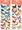 Samolepky motli 30x12 cm s glitry     1256