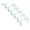 Hbet kroukov drtn  3:1, 7,9mm ,bl,         pro 36-50list, 1ks/100