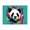 Ubrus na koln lavice - Panda    65x50cm        7-49625