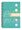 Blok kroukov B6 s poadaem, linkovan, 120 list -pastel zelen- 1553-0005
