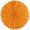 Lampion kulat, oranov 25 cm  9012-02