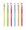 Pero gumovac HERLITZ - metalick - neonov , mix        9011223