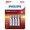 Baterie alkalick, AAA (LR03), AAA, 1.5V, PHILIPS, blistr, 4-pack, LR03P4B/10, Power Alkaline