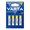Baterie jednorzov alkalick, tukov, AAA, 1.5V, Varta, blistr, 4-pack, VAL-LR3E, Energy