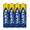 Baterie jednorzov alkalick, tukov, AAA, 1.5V, Varta, flie, 4-pack, VAR-LR3IND, Industrial Pro