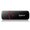 Apacer USB flash disk, USB 2.0, 32GB, AH333, ern, AP32GAH333B-1, USB A, s krytkou