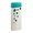Apacer USB flash disk, USB USB 2.0, 32GB, AH11J, Turquoise green, AP32GAH11JG-1, USB A, dustproof,wa