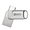 MyMedia MyDual USB 2.0, USB 2.0, 32GB, stbrn, 69266, USB A / USB C, s krytkou