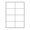 Logo etikety 105mm x 74,2mm, A4, matn, bl, 8 etiket, 140g/m2, baleno po 25 ks, pro inkoustov a l