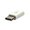 USB redukce, (2.0), USB C samec - microUSB samice, bl