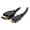 Video kabel micro HDMI samec - HDMI samec, HDMI 1.4 - High Speed with Ethernet, 1m, ern, DOPRODEJ