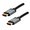 Video kabel HDMI samec - HDMI samec, HDMI 2.1 - Ultra High Speed, 2m, pozlacen konektory, hlinkov