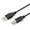 Logo USB kabel (2.0), USB A samec - USB B samec, 5m, ern