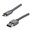 Logo USB kabel (3.2 gen 1), USB A samec - USB C samec, 1m, 5 Gb/s, 5V/3A, ed, box, kovov opleten