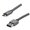 Logo USB kabel (3.2 gen 1), USB A samec - USB C samec, 2m, 5 Gb/s, 5V/2A, ed, box, kovov opleten