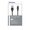 Verbatim USB kabel (2.0), USB A samec - microUSB samec, 1m, reversible, ern, box, 48863, DOPRODEJ