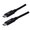 USB kabel (3.2 gen 1), USB C samec - USB C samec, 2m, 5 Gb/s, 5V/3A, ern, DOPRODEJ