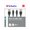 Verbatim USB kabel (2.0), USB A samec - microUSB samec, 1m, reversible, ern, box, 48874, 2 kusy v