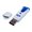 Omnikey teka USB 2.0, R61210320-2, ipov karty, extern, bl, konektor USB
